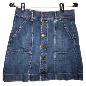 LOFT Jean Skirt